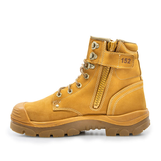  STEEL BLUE® WORK BOOTS ONLINE - WHEAT COLOUR, INNER SIDE