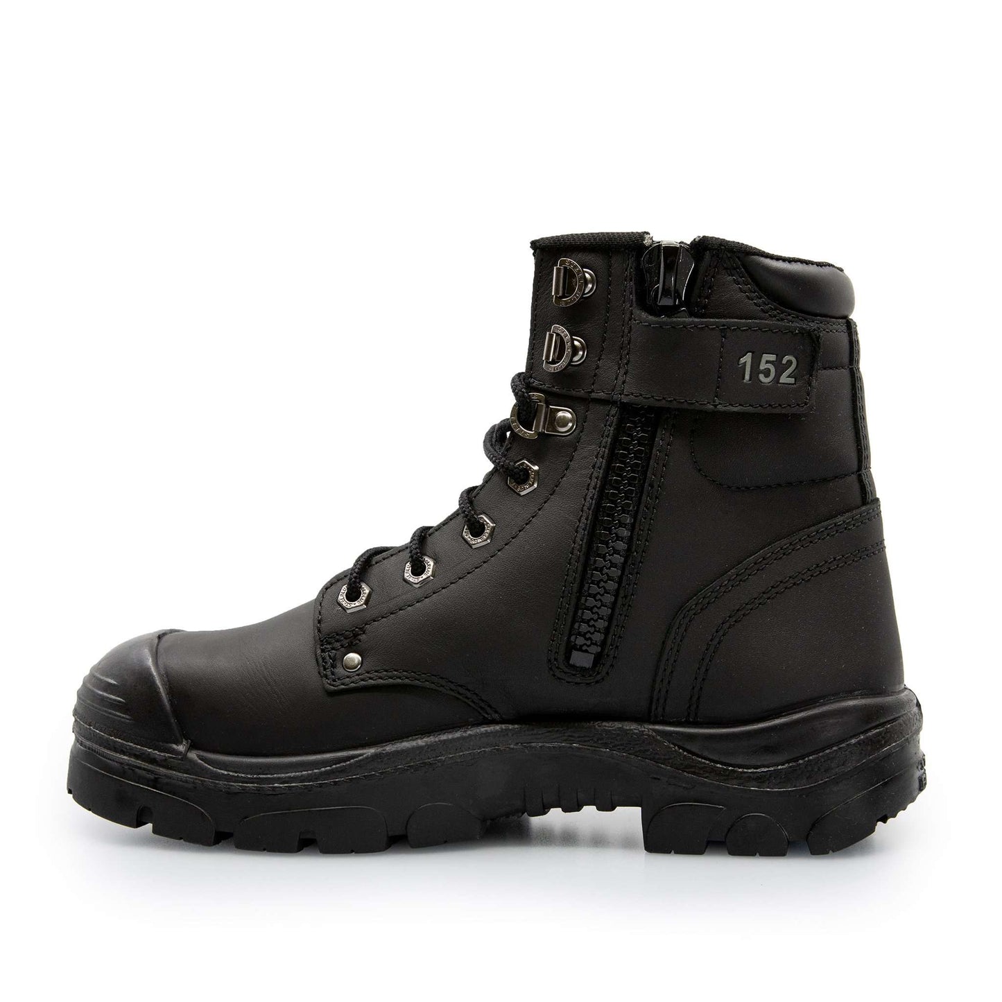  STEEL BLUE® WORK BOOTS ONLINE - BLACK COLOUR, OUTER SIDE